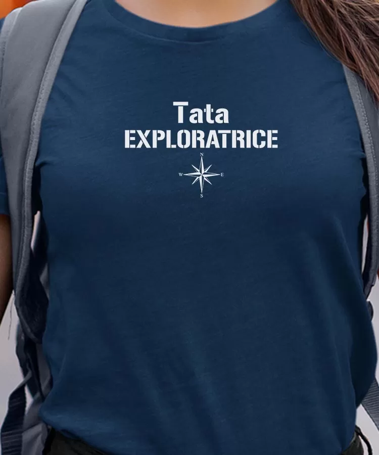 T-Shirt Tata exploratrice Pour femme