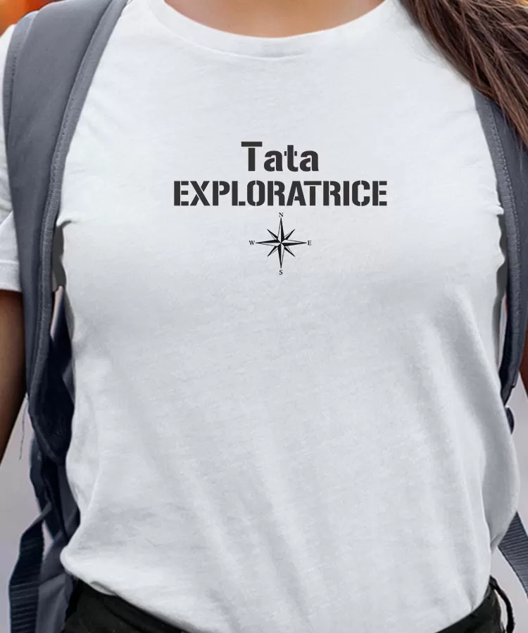 T-Shirt Tata exploratrice Pour femme