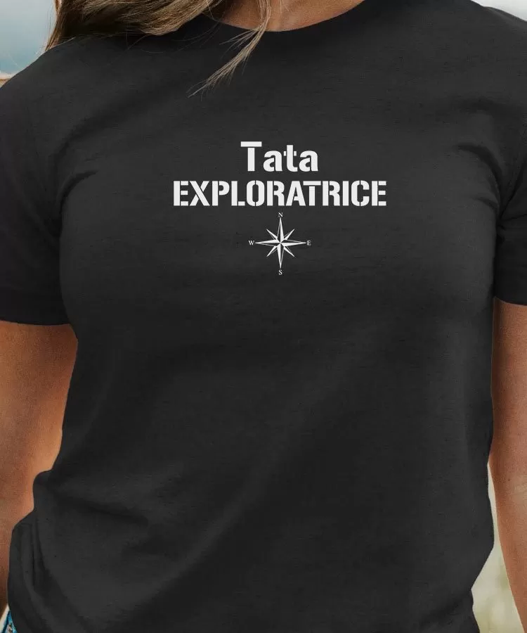 T-Shirt Tata exploratrice Pour femme