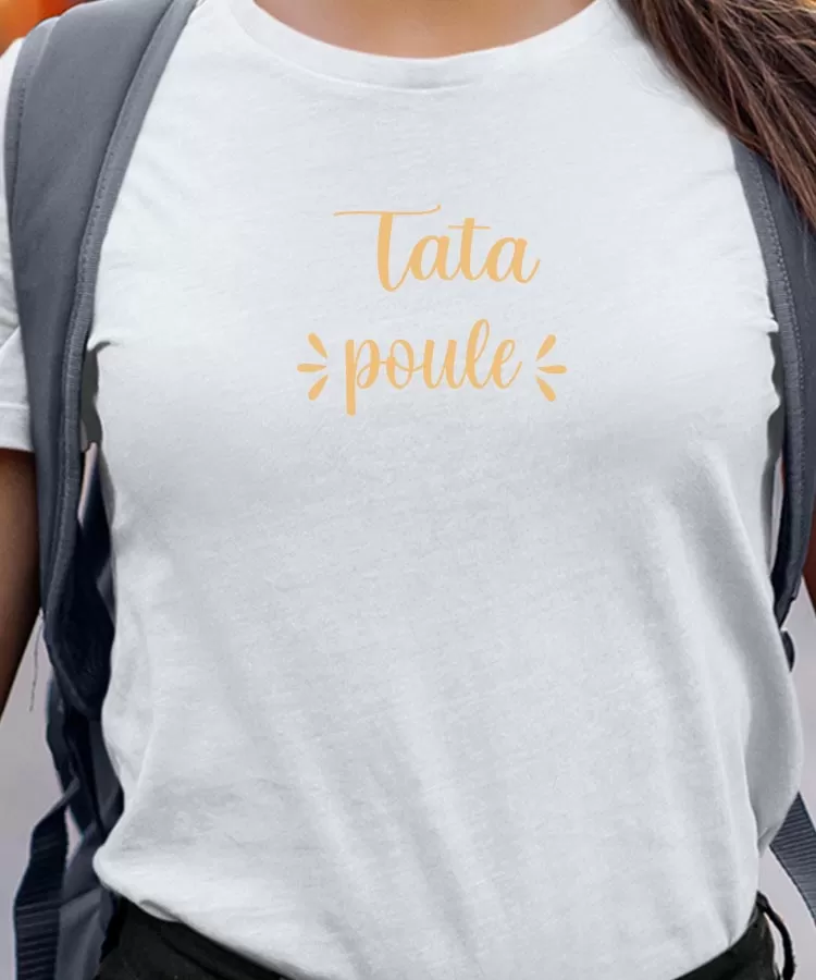 T-Shirt Tata poule Pour femme