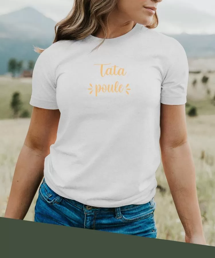 T-Shirt Tata poule Pour femme