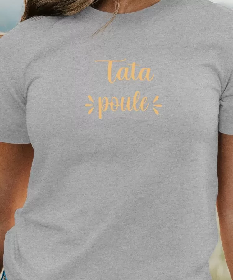 T-Shirt Tata poule Pour femme