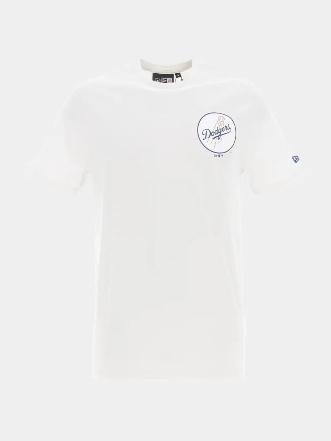 T-shirt team graphic dodgers blanc homme - New Era | wimod