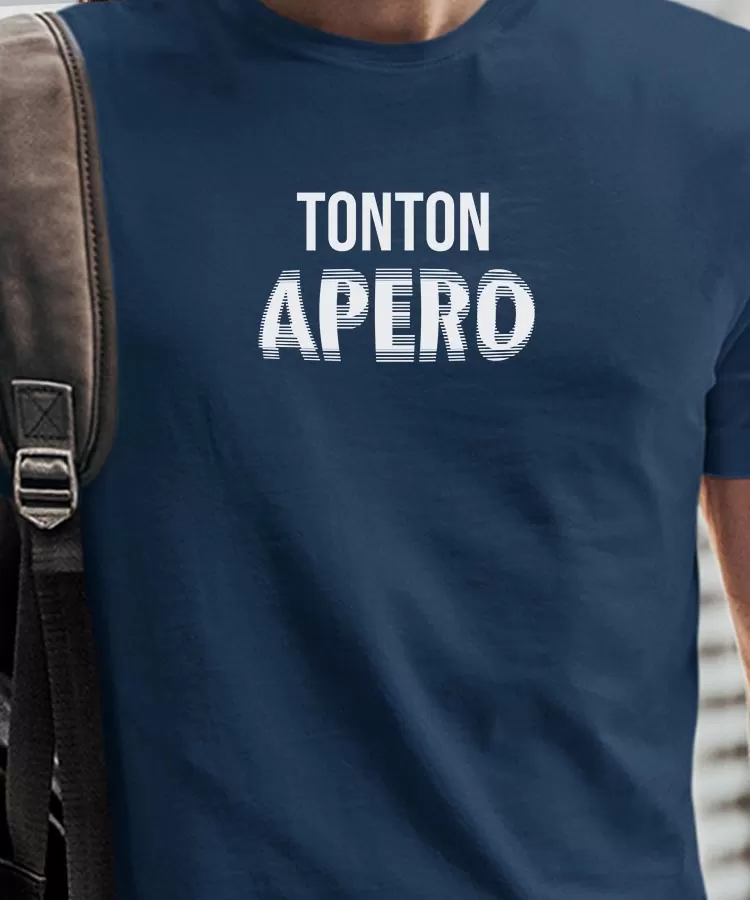 T-Shirt Tonton apéro face Pour homme