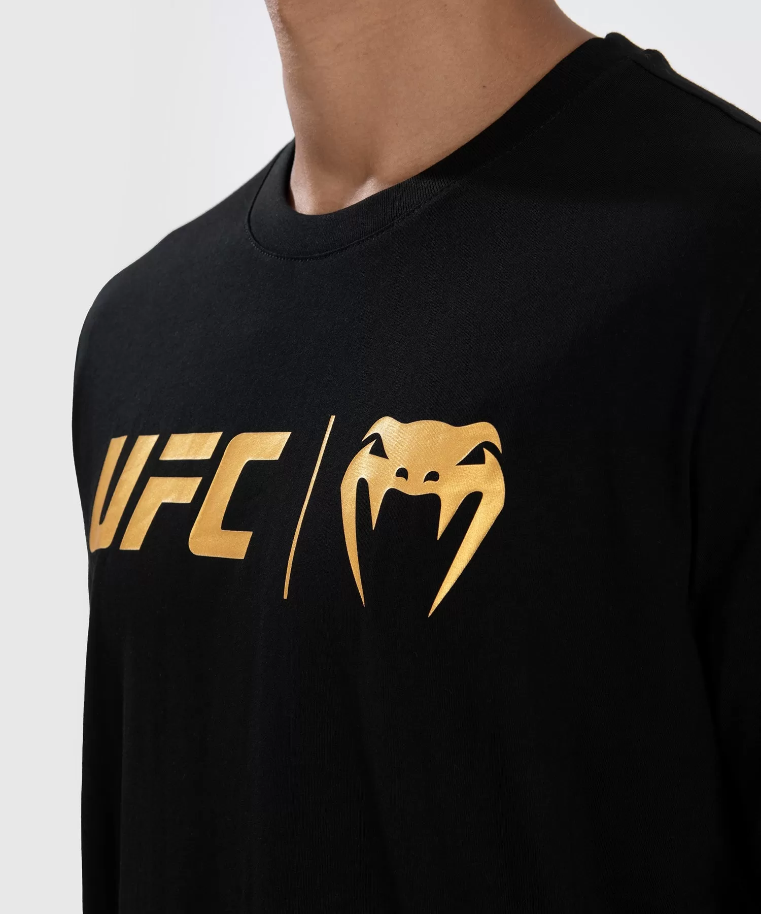 T-Shirt UFC Venum Classic - Noir/Or