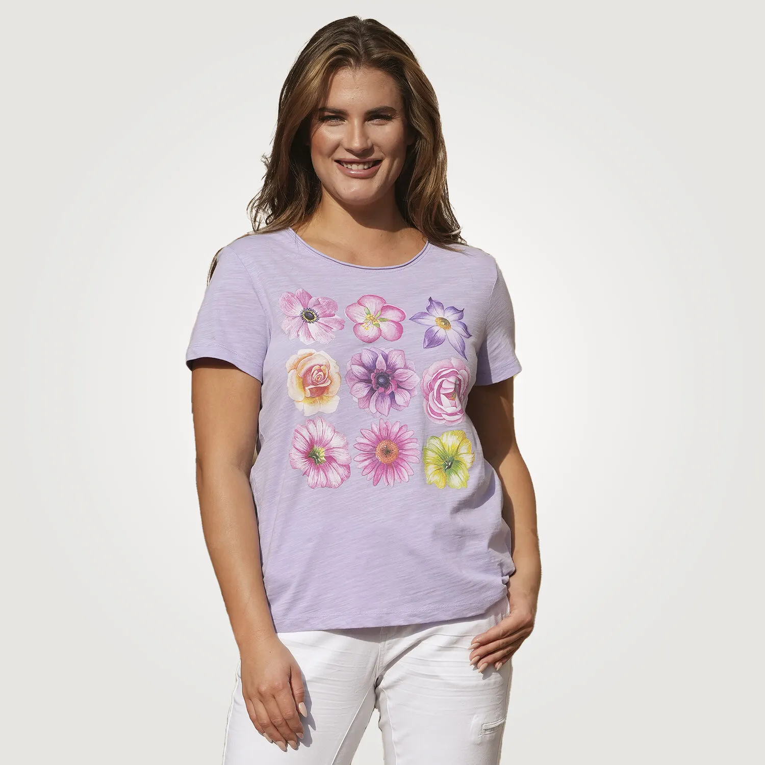 T-shirt à imprimé floral ⋆ Lehner Versand