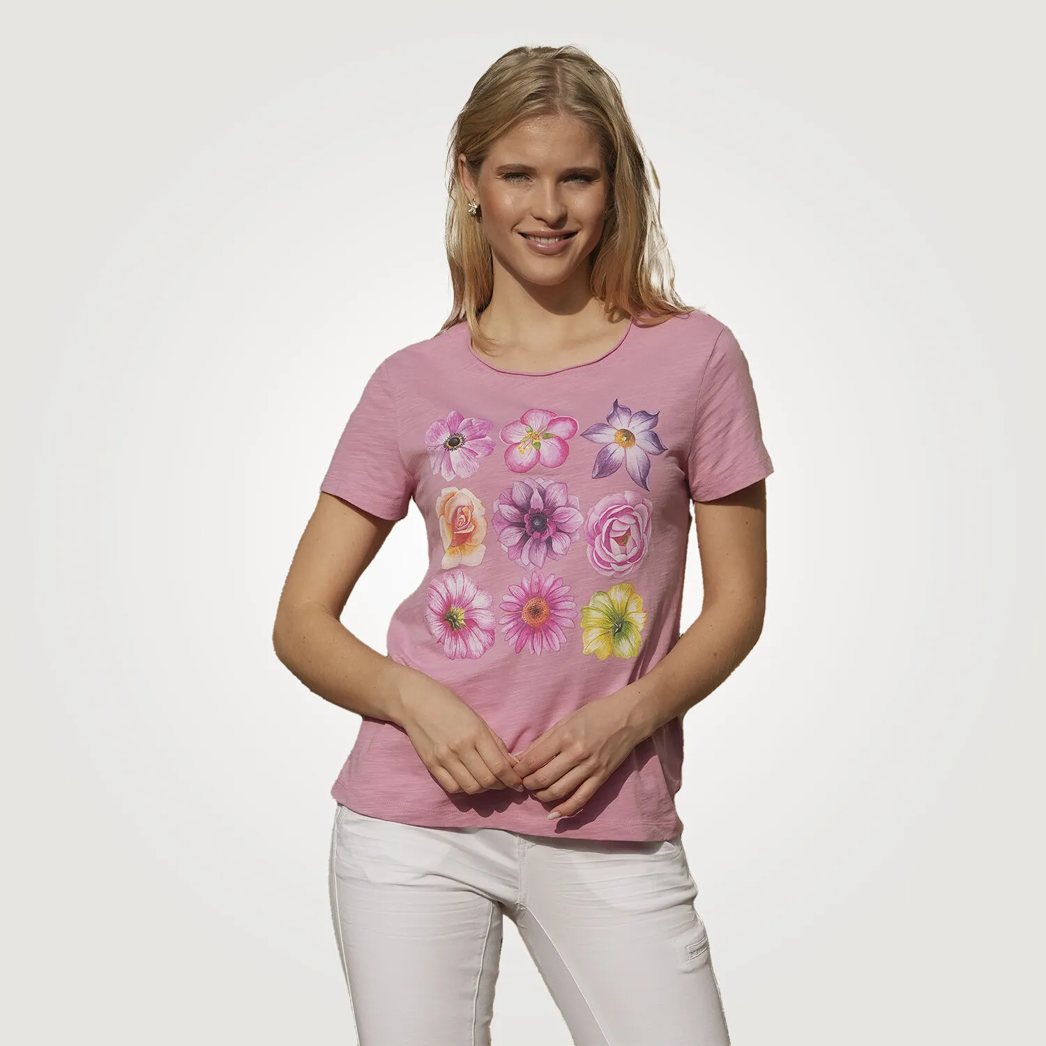 T-shirt à imprimé floral ⋆ Lehner Versand