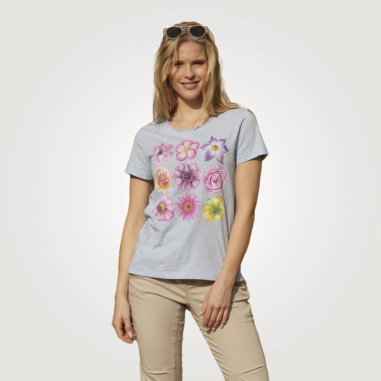 T-shirt à imprimé floral ⋆ Lehner Versand