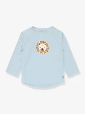 Tee-shirt anti-UV bébé LÄSSIG manches longues bleu imprimé - Lassig