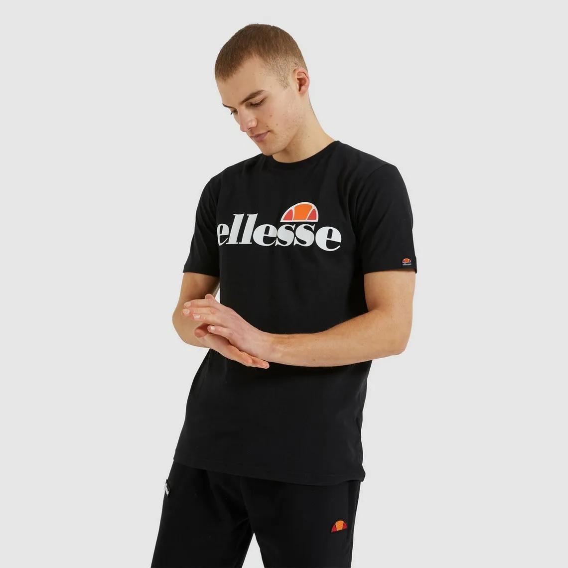 Tee-Shirt Homme SL Prado Noir en coton Ellesse prêt-à-porter - T-shirt / Polo Homme sur MenCorner