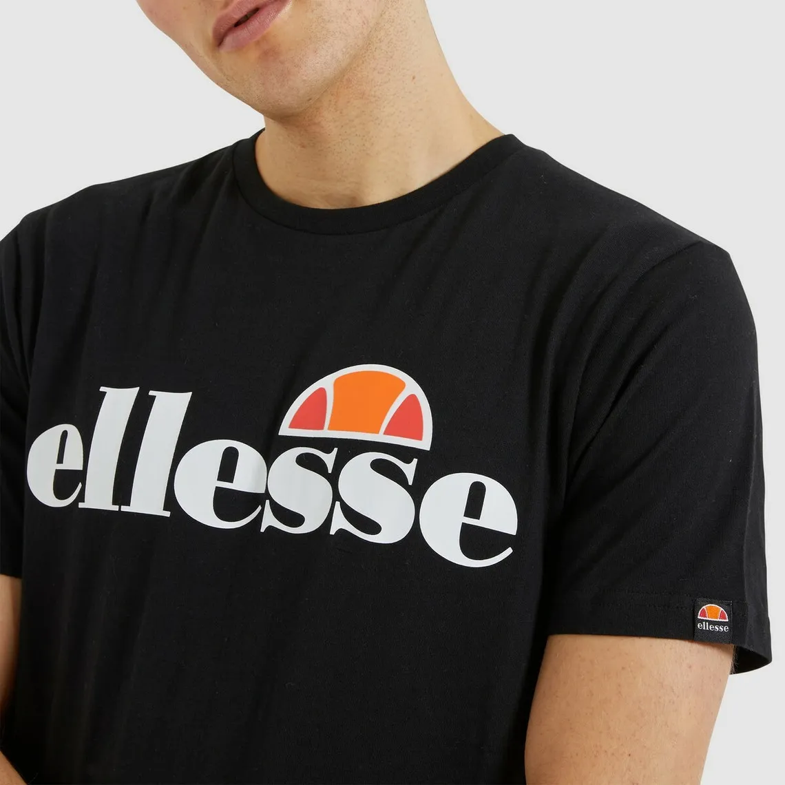 Tee-Shirt Homme SL Prado Noir en coton Ellesse prêt-à-porter - T-shirt / Polo Homme sur MenCorner