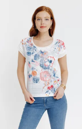 Tee-shirt imprimé fantaisie - 19,97 €