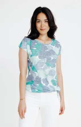 Tee-shirt imprimé fleurs - 23,06 €