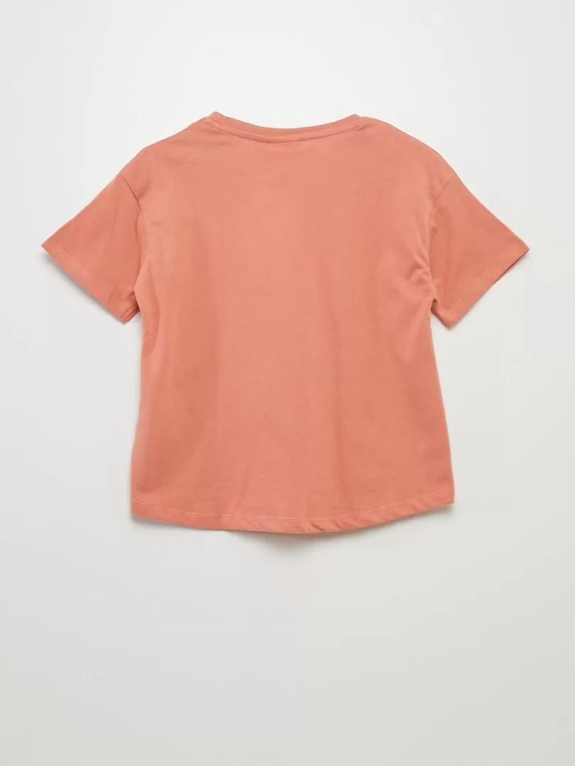 Tee-shirt imprimé 'Bluey' - Orange