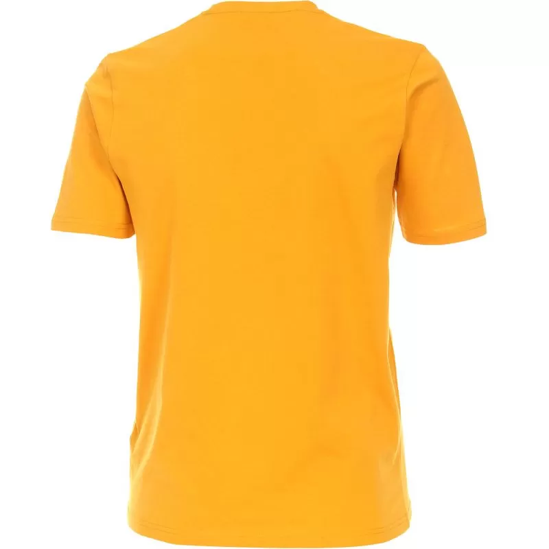 Tee-shirt jaune col rond REDMOND 665rd