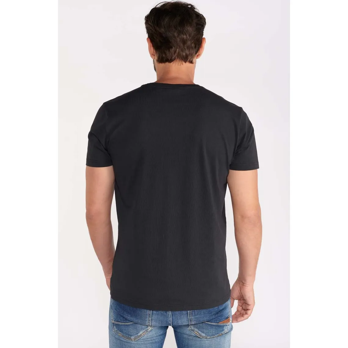 Tee-Shirt LEAVEN noir Le Temps des Cerises - T-shirt / Polo Homme sur MenCorner