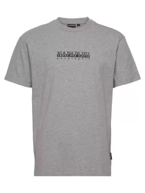 Tee Shirt Napapijri S-Box SS 3 - Gris