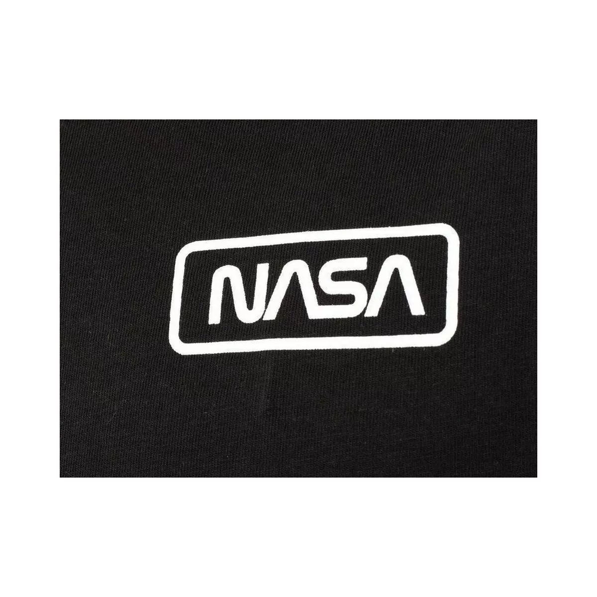 Tshirt et polos Nasa basic flag v neck noir