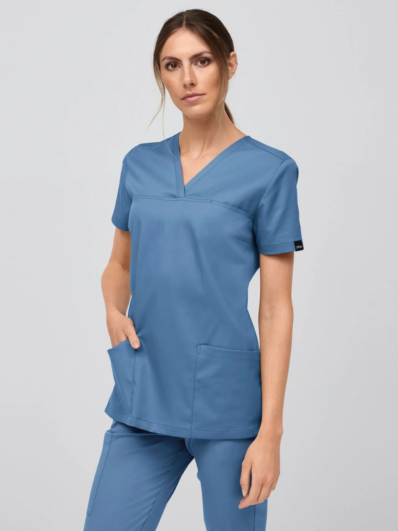 Tunique médicale en Lyocell (TENCEL™) BREDA – stretch