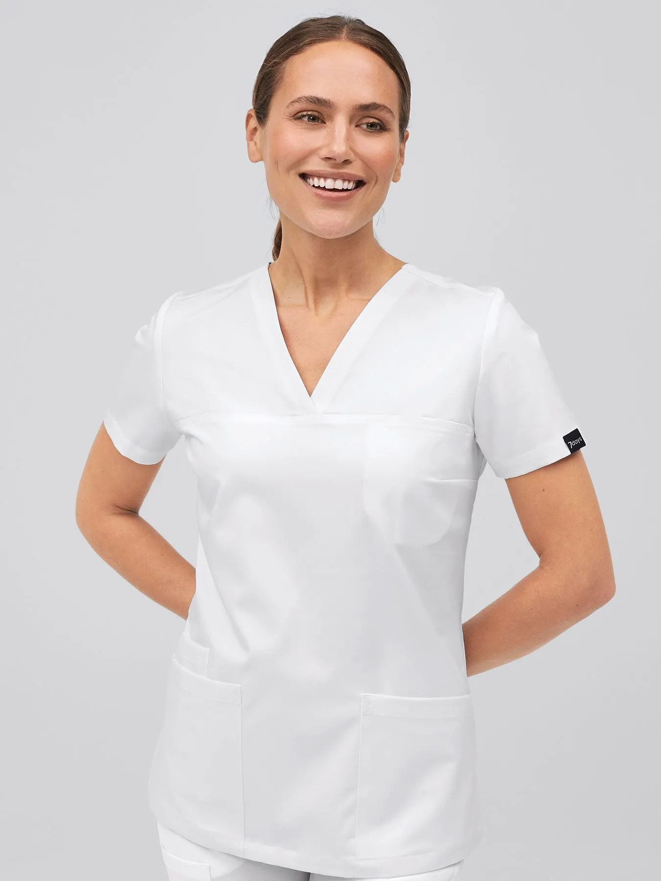 Tunique médicale en Lyocell (TENCEL™) BREDA – stretch