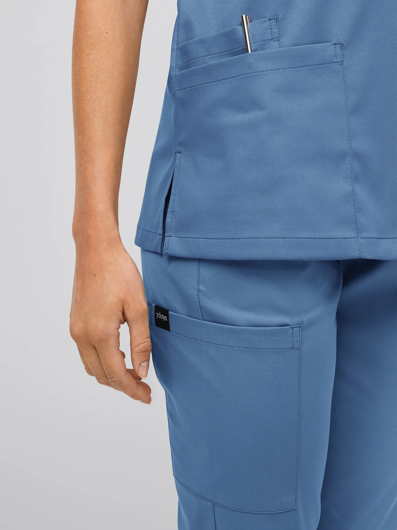 Tunique médicale en Lyocell (TENCEL™) BREDA – stretch