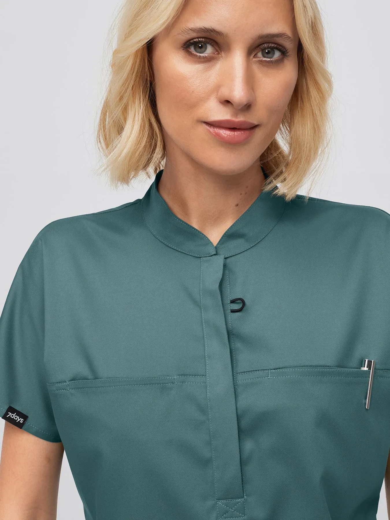 Tunique médicale en Lyocell (TENCEL™) LONDON – stretch