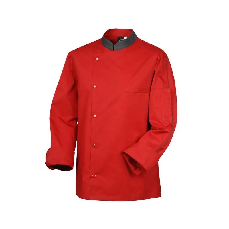 Veste de Cuisine Rouge - ROBUR