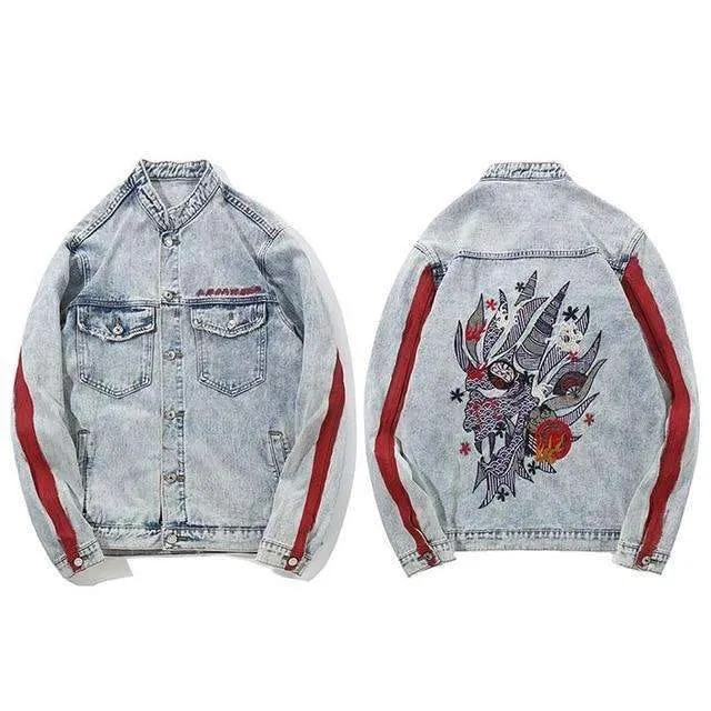 VESTE DENIM DRAGON