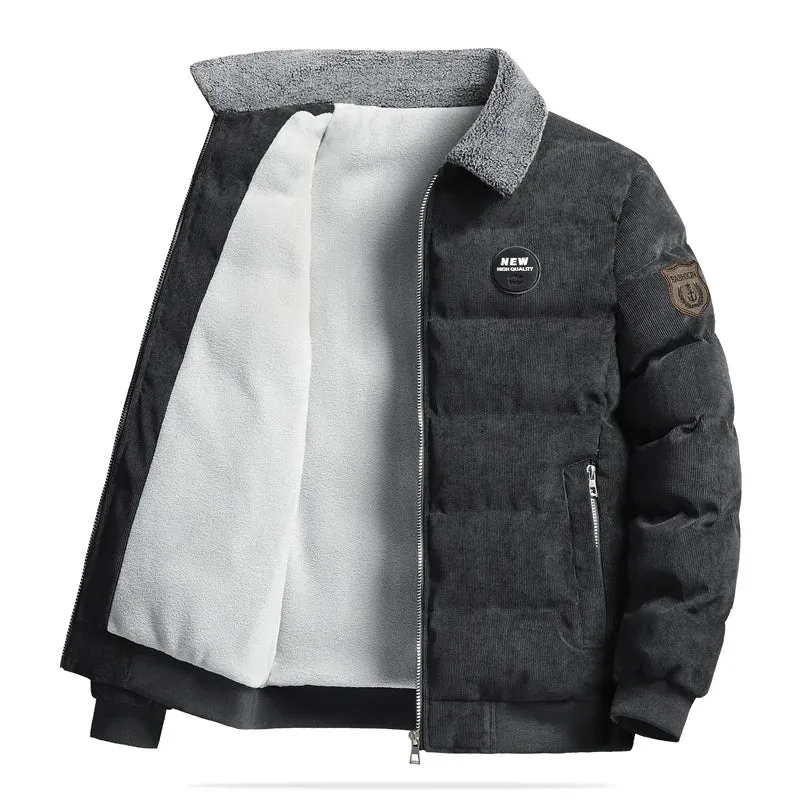 Veste d'hiver avec Col pour Hommes