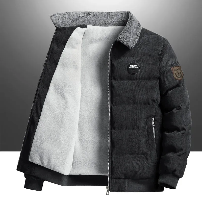 Veste d'hiver avec Col pour Hommes