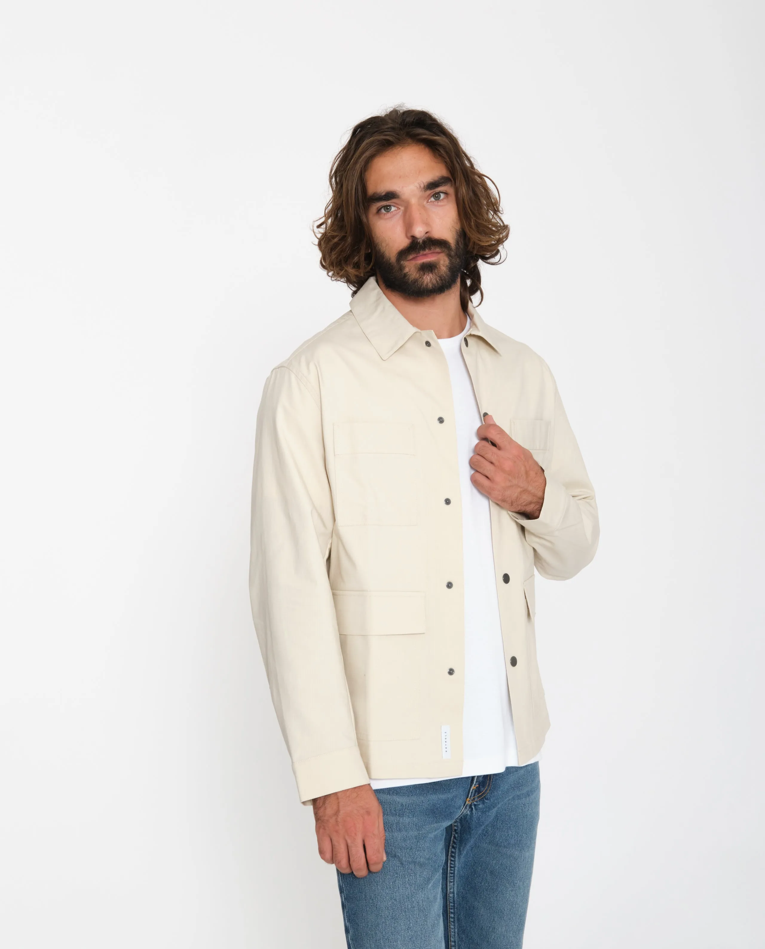 Veste déperlante en coton bio