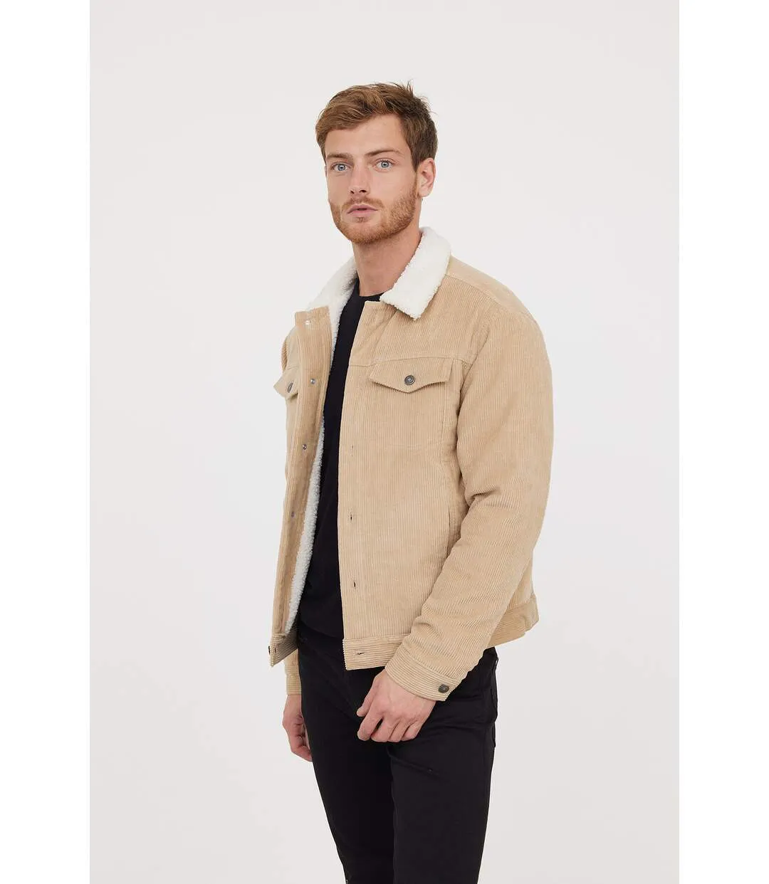 Veste manches longues coton slim FRAMY